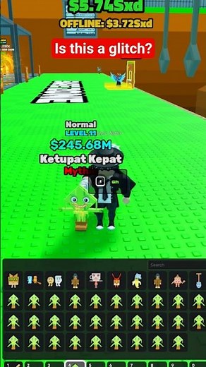 is this a glitch? #brainrots #roblox