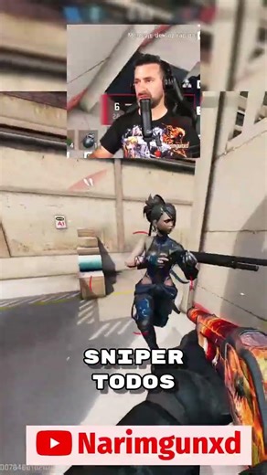 ¡Sin miedo al sniper! 🎯 #shorts