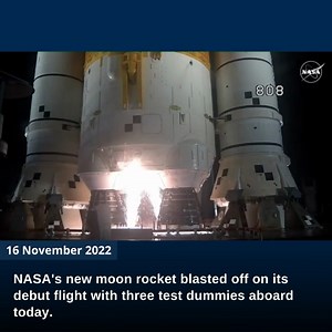 3.4K views · 109 reactions | Nasa Moon rocket achieves lift-off,...