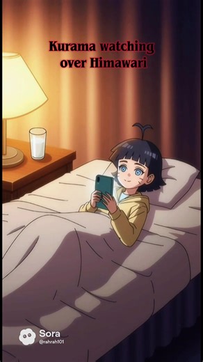 Kurama Becomes a Father Figure for Himawari and Kawaki