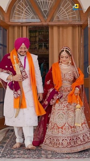 Gurleen Kaur | Content Creator on Instagram: "Anand Karaj — A union of two souls🙏♥️ #sikhmarriage #sikhwedding #anandkaraj #sikhbride #sikhmodel #punjabiwedding #punjabicouple #sikhcouple #sardari #weddingdress #weddingmakeup #weddinglehenga #weddingwear #weddingday #weddingstyle #weddingceremony #weddinggoals"