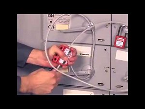 Master Lock Adjustable Cable Lockout