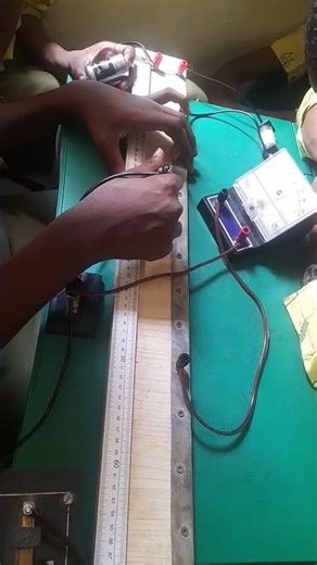 A Meter bridge experiment .#knowphysicsnow#weac#physics