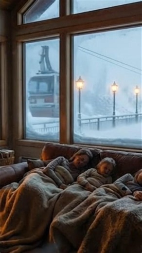 A Snowy Cabin Dream You’ll Never Forget ❄️#Shorts #WinterVibes #CozyCabin