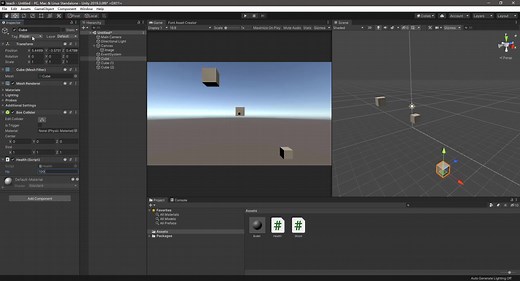 【Unity】射击的两种实现方式