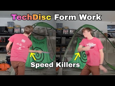 My disc golf suckage knows no bounds | Tech Disc Form Work Ep 3