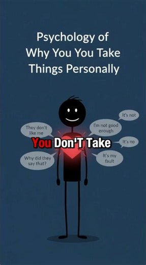 “Psychology of Why You Take Things Personally”...#fyp #foryoupage #shorts #views #psycology #trend