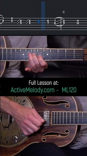 Use 1 shape to play an entire harmonized lead all over the fretboard… see related video for lesson