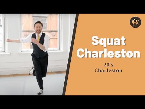 How to Dance 1920's Squat Charleston - Solo Jazz / Swing Dance