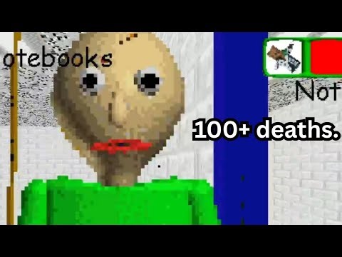I Tried Beating Classic Baldis Basics In 2025, And It Was...