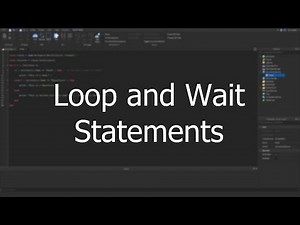 Roblox Scripting Beginner's Guide Ep. 7 - Loop & Wait Statements