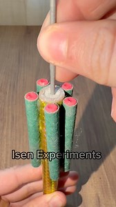 5X Crackers Sparkling Sparkles Trick #experiment #fireworks #crackers #firecracker #tricks #lifehacks #new | Isen Experiments