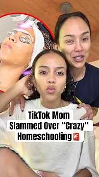 TikTok Mom Slammed Over “Crazy” Homeschooling #shorts #KatClark #DejaClark
