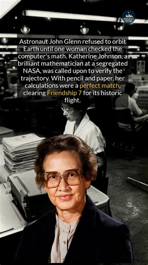 The mathematician who hand-calculated the trajectories for Americas first spaceflights. #history #blackhistorymonth #facts | Ancient Star