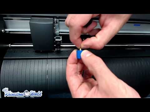 Graphtec CE6000-60/CE6000-60 Plus: Replacing Your Blade And Adjusting Blade Depth