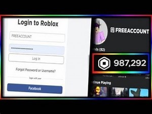 5 Free Roblox Accounts With Robux! (Part 3)