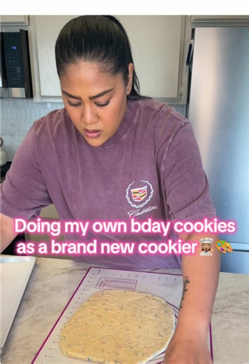 Creating Funfetti Birthday Cookies with Alice in Wonderland Theme