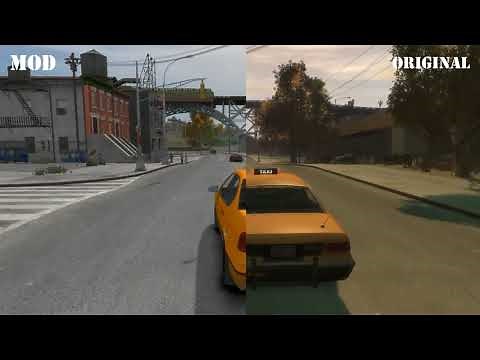 2018 | GTA IV graphics mod for LOW PC - takes no fps !! | Miskoy