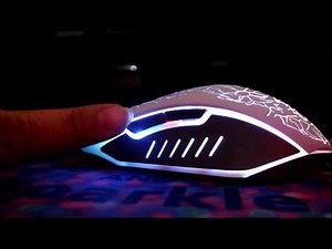 LED 6 light changing Gaming Ergonomic Mouse white 2400 DPI