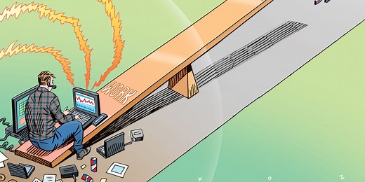 Opinion | ‘Work-Life Balance’ Will Keep You Mediocre