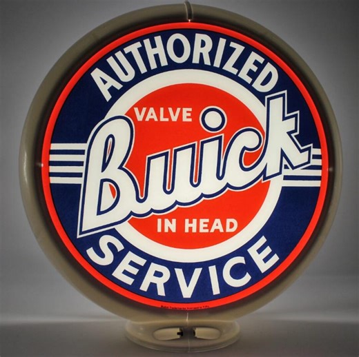 13.5" Buick Gas Pump Globe WITH or WITHOUT Heavy Duty Light Base Garage Lights for Men Man Cave Shelf Decor Retirement Gifts for Grandpa - Etsy