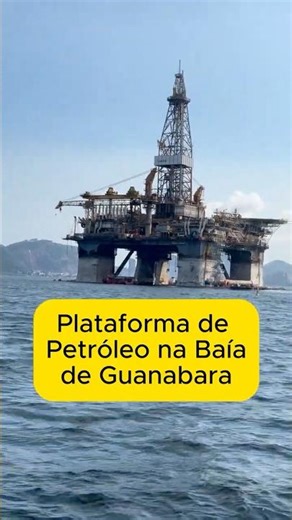 Plataforma de Petróleo na Baía de Guanabara