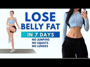 LOSE YOUR BELLY FAT in 1 Week🔥15 MIN Standing Abs Workout -No Squat, No Lunge, No Jumping | Emma Fit