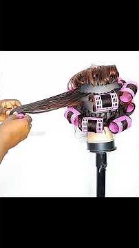 Crochet bang wig using braiding hair #crochetwig #crochetbraids #crochethairstyle #crochettutorial