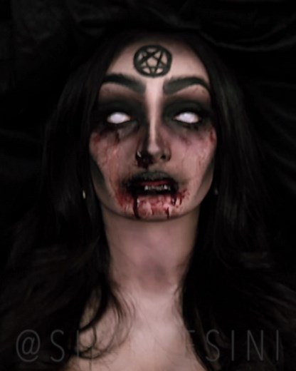 Spooky Halloween Makeup Tutorial With Special Effects