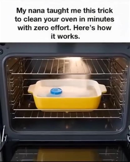 People hate cleaning ovens, but Nana’s old-school kitchen trick is going viral for a reason. ✨ No chemicals, no harsh fumes — just a dishwashing pod, hot water, and steam doing all the hard work. It softens years of grease, melts stubborn stains, and makes everything wipe clean in minutes. Simple, safe, eco-friendly… and shockingly effective. Sometimes the best solutions really do come from Nana. ❤️ 👇️Full story in the comments. | The AnnaLynne McCord