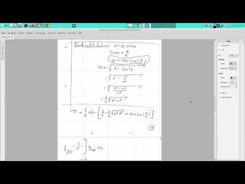 489 Flächeninhalt der Ellipse Herleitung