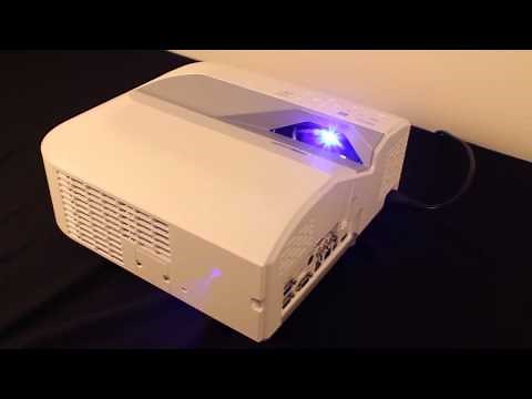 The New Casio XJ-UT310WN Short Throw Projector Video
