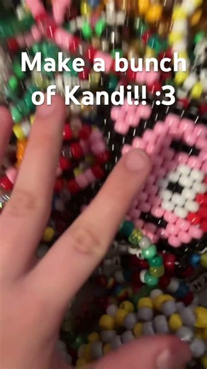 Panic attack #kandi_muncher #fypシ #viral#kandi#backpain #kandikid #silly #fyp #beads #kandicuff #alt