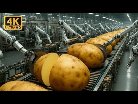 Inside the Advanced Potatoes Processing Line: Full Journey From Potatoes into Perfect Chips