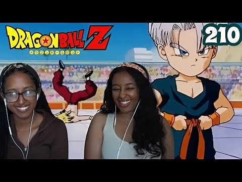 TRUNKS FIRST MATCH! | FIRST TIME WATCHING | Dragon Ball Z Episode 210 | Reaction