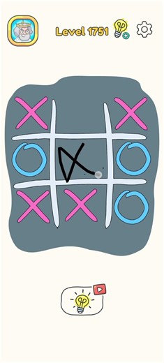 Dop4 level 1751 :- I Play a Tik-Tak ⭕❌ #play #happy #viral #viralshorts #trending #youtuber #shorts