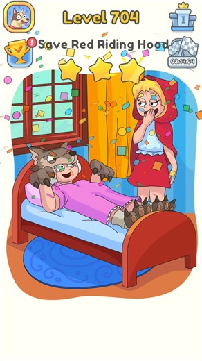 DOP 5 save red riding hood (walkthrough) #dop5 #shortvideo #viralvideo