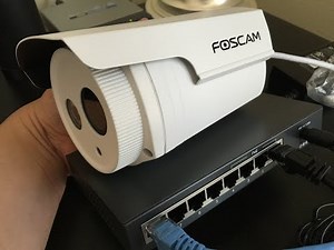 Custom Setup: Foscam FI9803ep POE camera with Synology NAS
