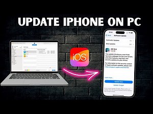 How To Update iPhone On PC & Laptop Windows - Full Guide