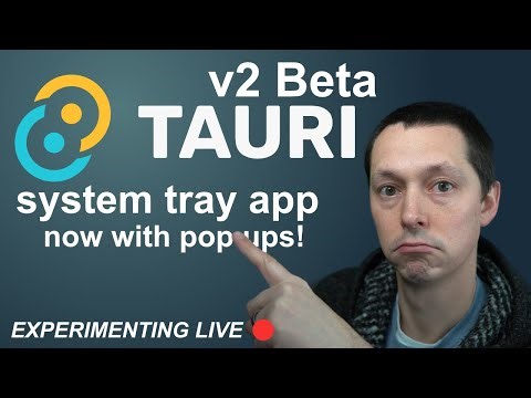 Tauri v2 System Tray And Mini Popup [Beta]