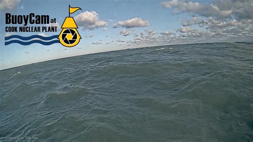Lake Michigan is angry this morning, video via the Cooks Buoy. #michigannativephotography #fblifestyle #waves #lakemichigan | Michigan Native Photography