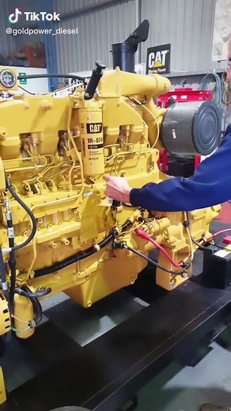 Little Cat 3406 mechanical engine we did for for a Government funded Training college to teach diesel mechanic students about the basics of the diesel engine, They asked us to trailer mount it so theh could push it around the class room, small fuel tank, key start and stop and transmission fittied with closed circuit cooling system. It was a cool was a cool project