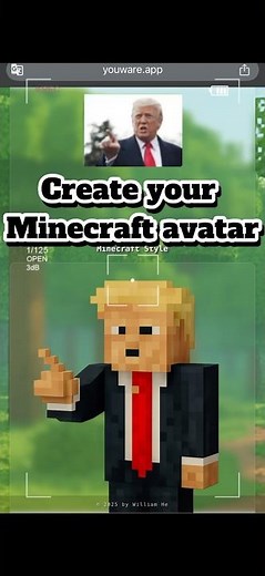 Create your Minecraft avatar