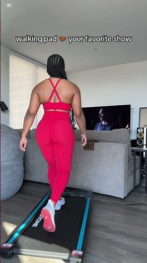 Getting a walking pad has been the best thing ive done for my fitness routine 🚶🏾‍♀️ #walkingpad