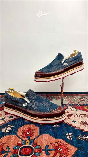 Custom Craftsmanship for Vans Slip-On Denim