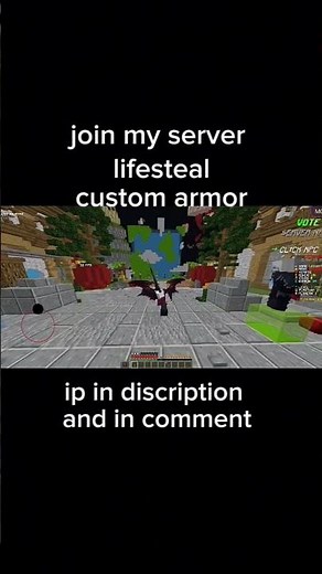 minecraft new server lunched | lifesteal server 24/7 online join now