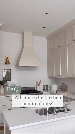 I spent so long fretting over the paint colours in this kitchen and I’m still obsessed with how it turned out! Want more details on our budget-friendly kitchen reno?✨ Comment or DM me with the code KITCHEN21 (one word) to instantly get the blog post link to ALL of the kitchen details plus the link to shop this space ✨ Shop my home and other finds at the link in my bio or by following in the app . . . . . . . . . . . . . #kitcheninspo #kitchentrends #cottagecore #ikeahome #makehomeyours #moderntr