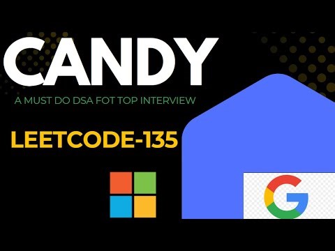 Candy|LeetCode 135|Daily Leetcode potd| leetcode potd TODAY |today daily leetcode problem|daily potd