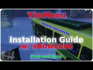 EASY Guide to Install Free GTA 5 Mod Menu // YimMenu (w/ showcase)