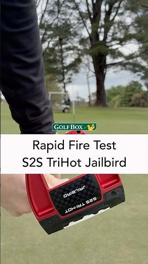 Quick test of the Odyssey S2S TriHot Jailbird putter #golf